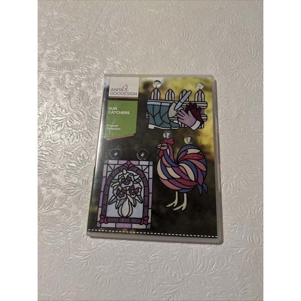 Anita Goodesign Embroidery Designs CD Sun Catchers Projects Collection PROJ78